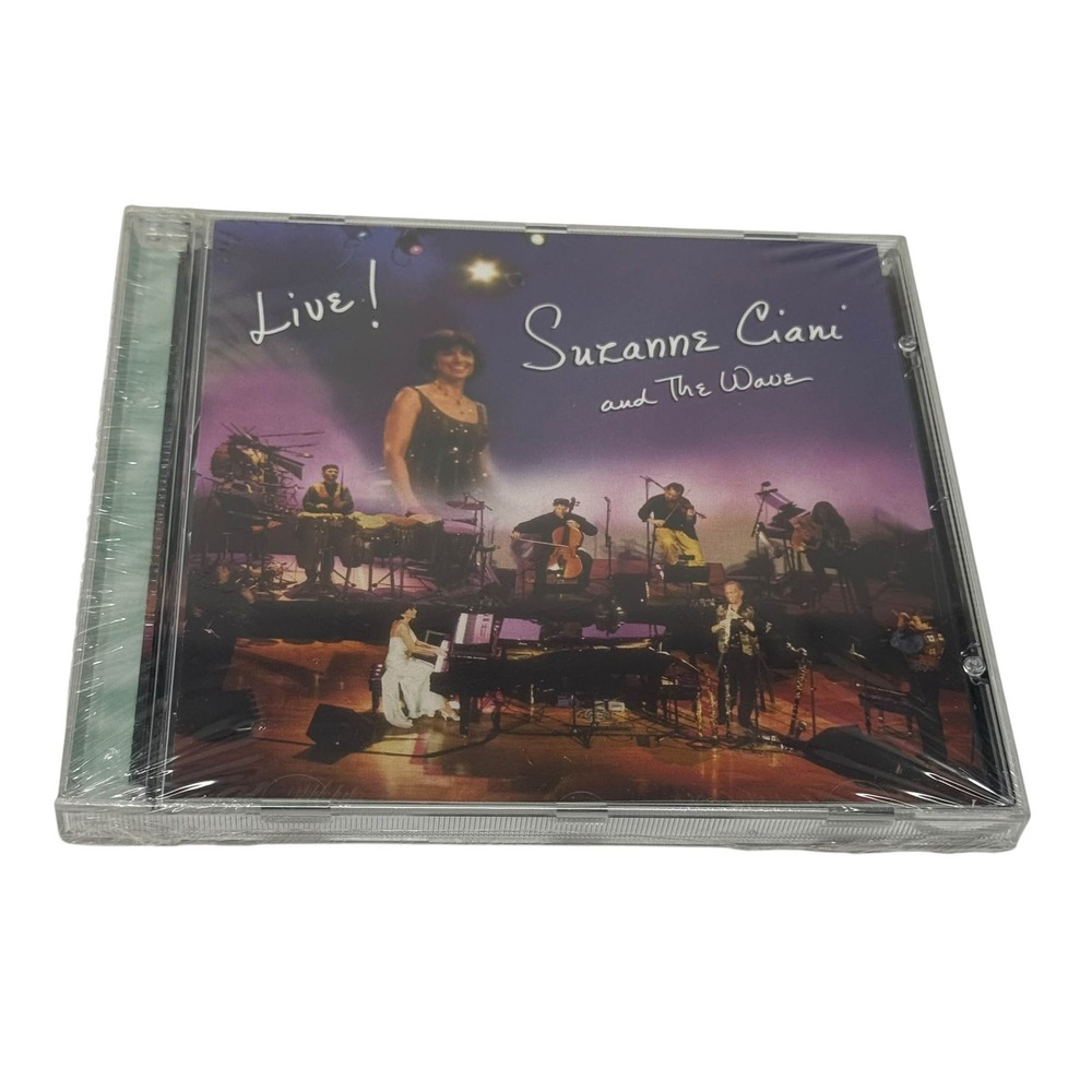 Suzanne Ciani and The Wave Live! CD 1997 New Age Seventh Wave Productions Sealed